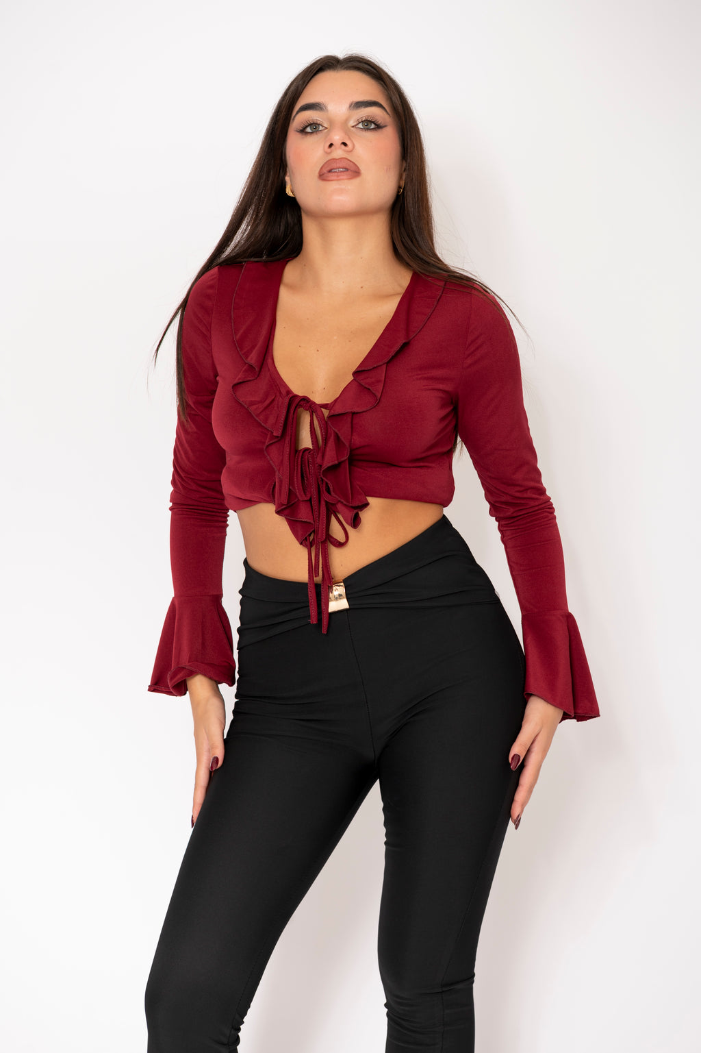 Charm Top Bordeaux