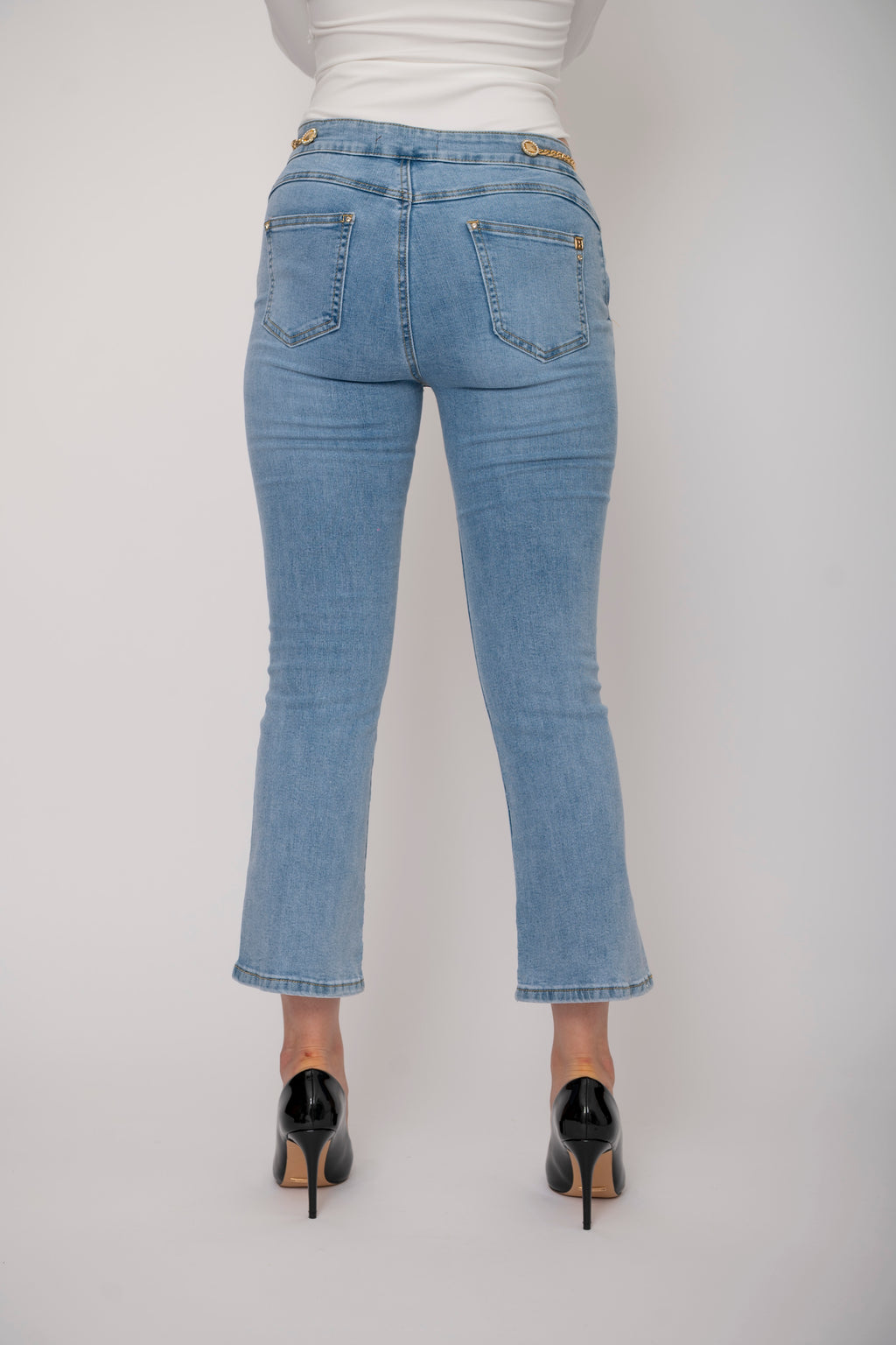 Jeans Slim Fit Zampa Soft Flare