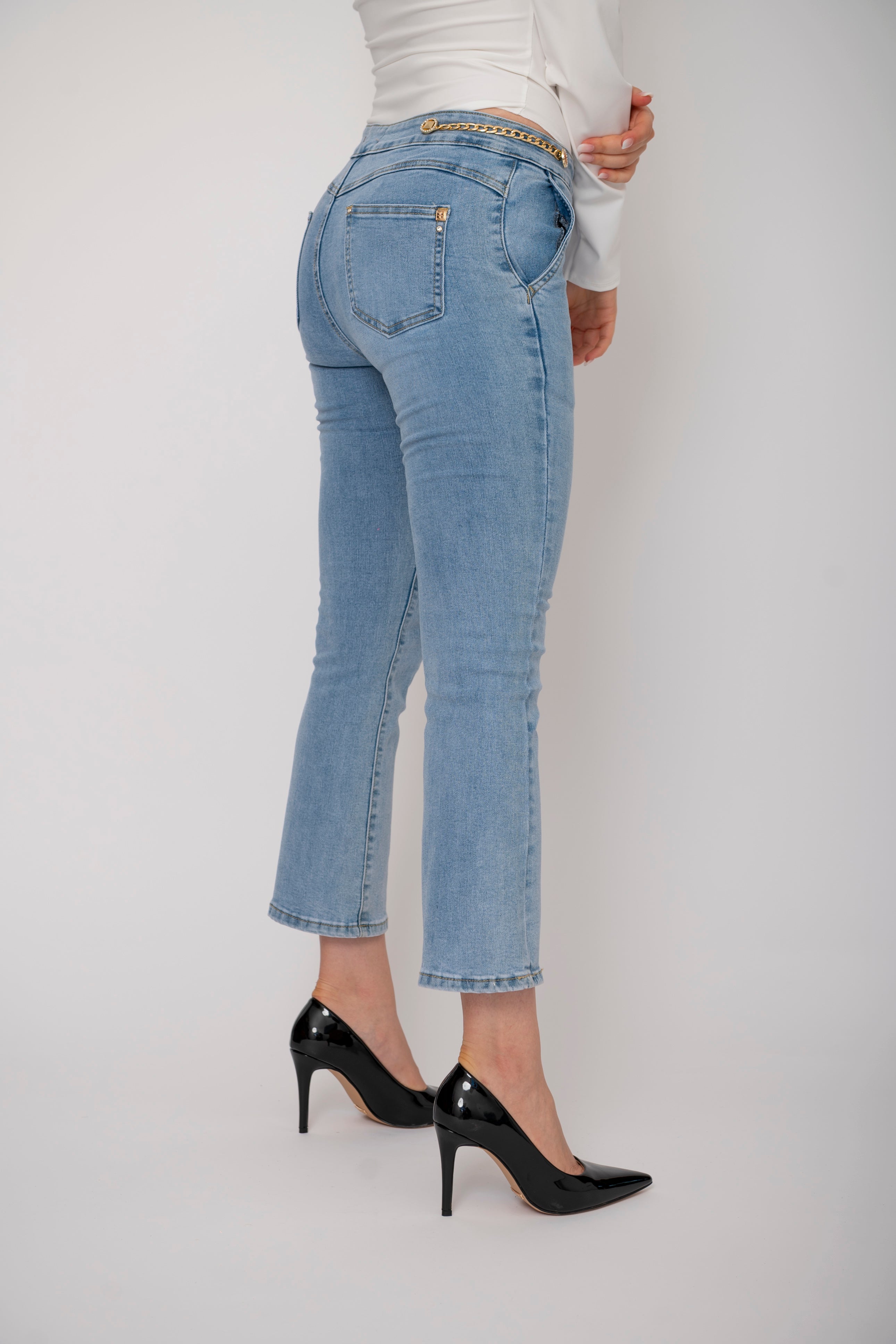 Jeans Slim Fit Zampa Soft Flare