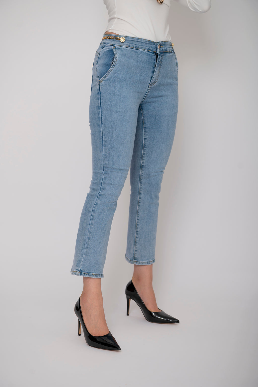 Jeans Slim Fit Zampa Soft Flare